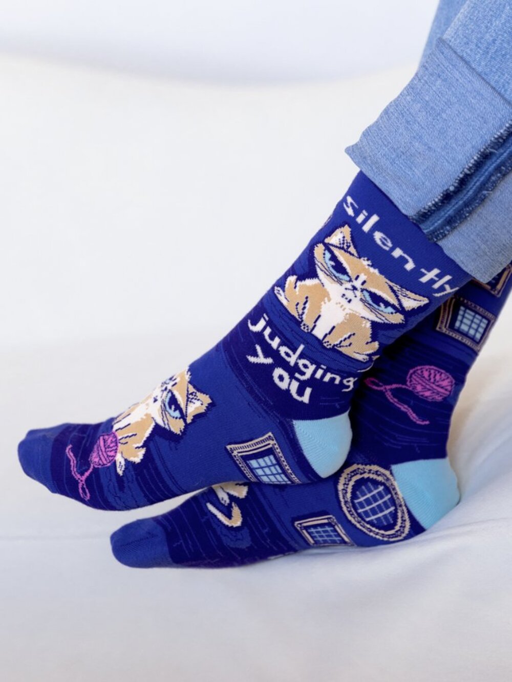 Women's Uptown Sox Crew Socks | Judging Socks | NWT